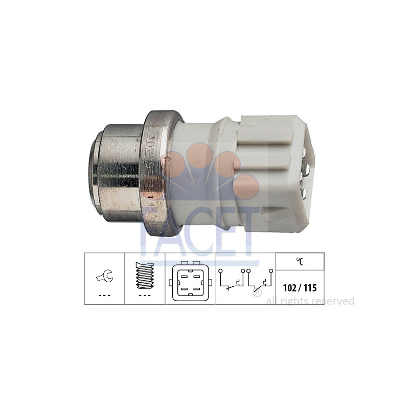 Contact thermique (voyant avertisseur de l'agent réfrigérant) FACET