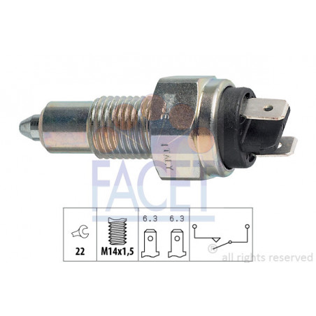 Contacteur des feux de...