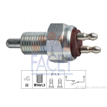 Contacteur des feux de...