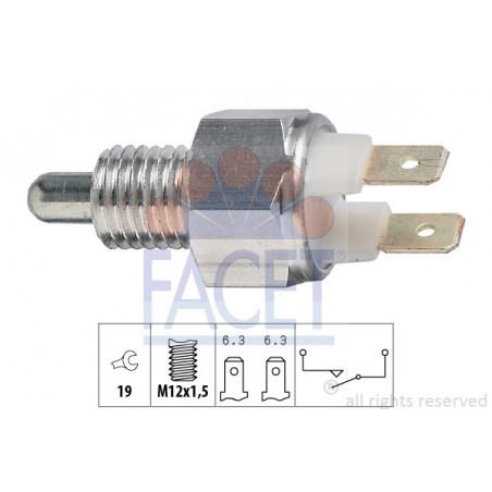 Contacteur des feux de...