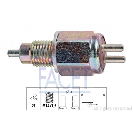 Contacteur des feux de...