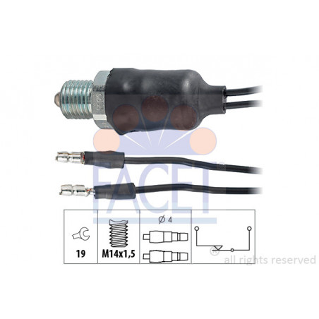 Contacteur des feux de...