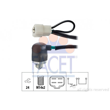 Contacteur des feux de...