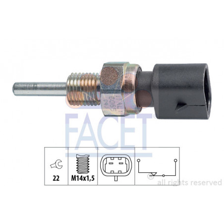 Contacteur des feux de...