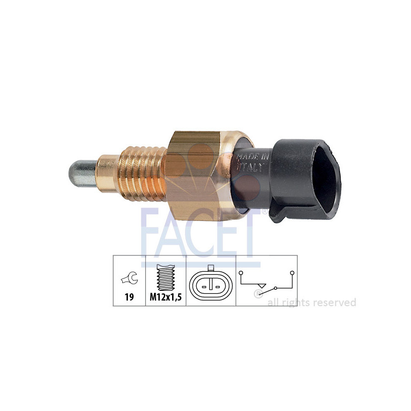 Contacteur des feux de recul FACET