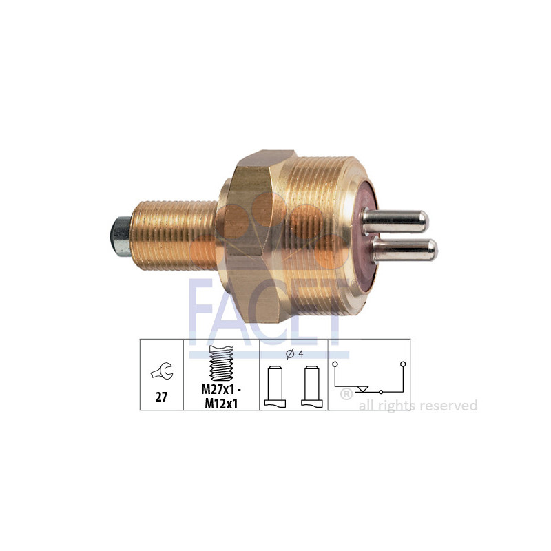 Contacteur des feux de recul FACET