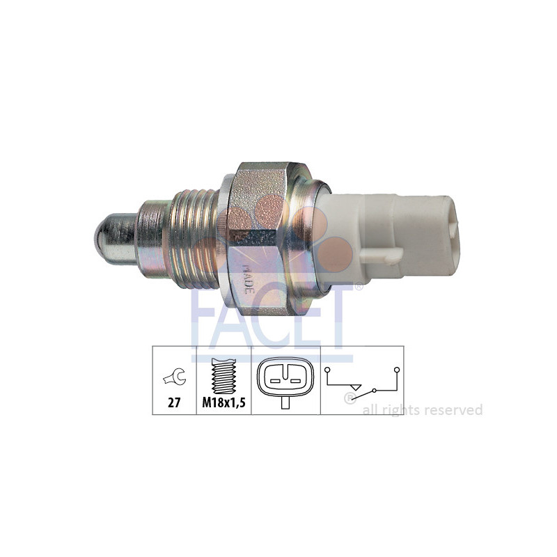 Contacteur des feux de recul FACET