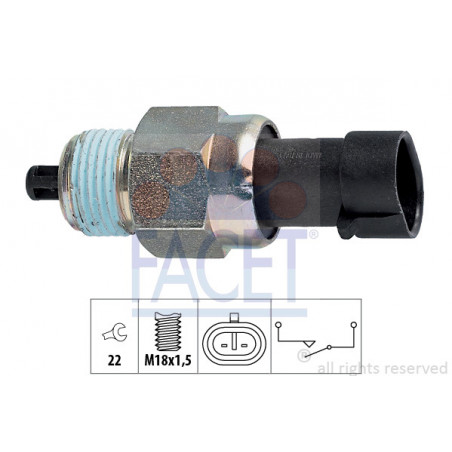 Contacteur des feux de...