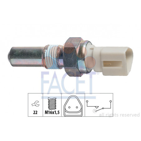 Contacteur des feux de...