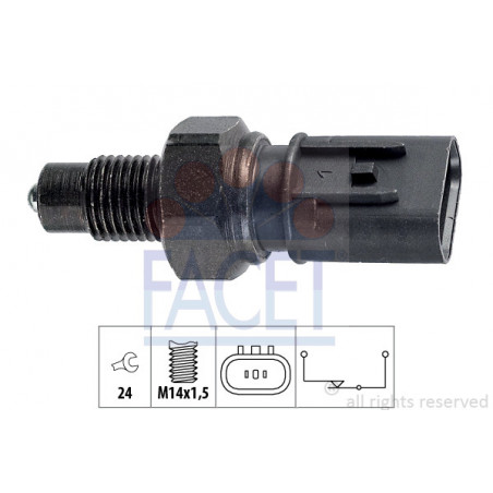 Contacteur des feux de...