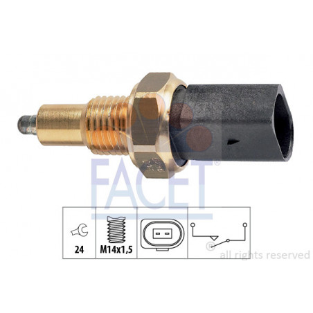 Contacteur des feux de...