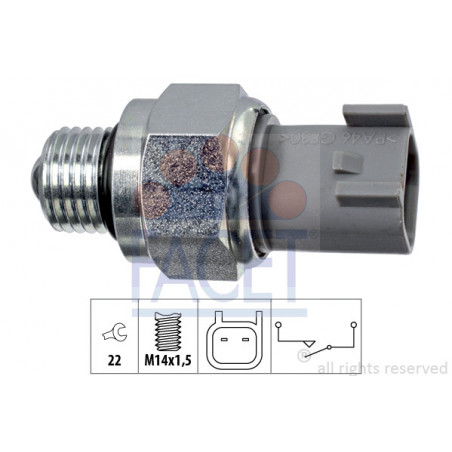 Contacteur des feux de...