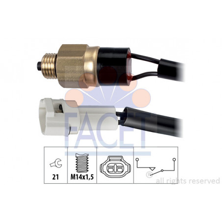 Contacteur des feux de...