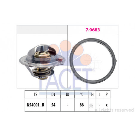 Thermostat d'eau FACET