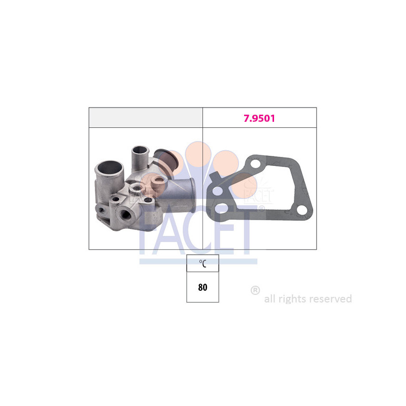 Thermostat d'eau FACET