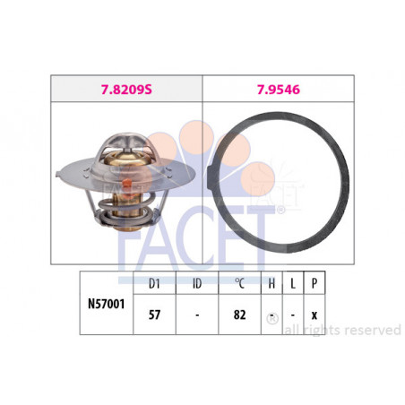 Thermostat d'eau FACET