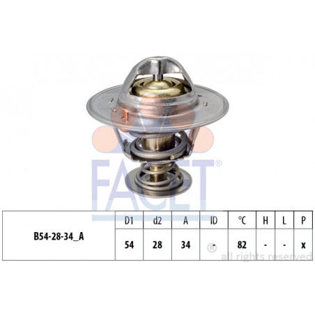 Thermostat d'eau FACET