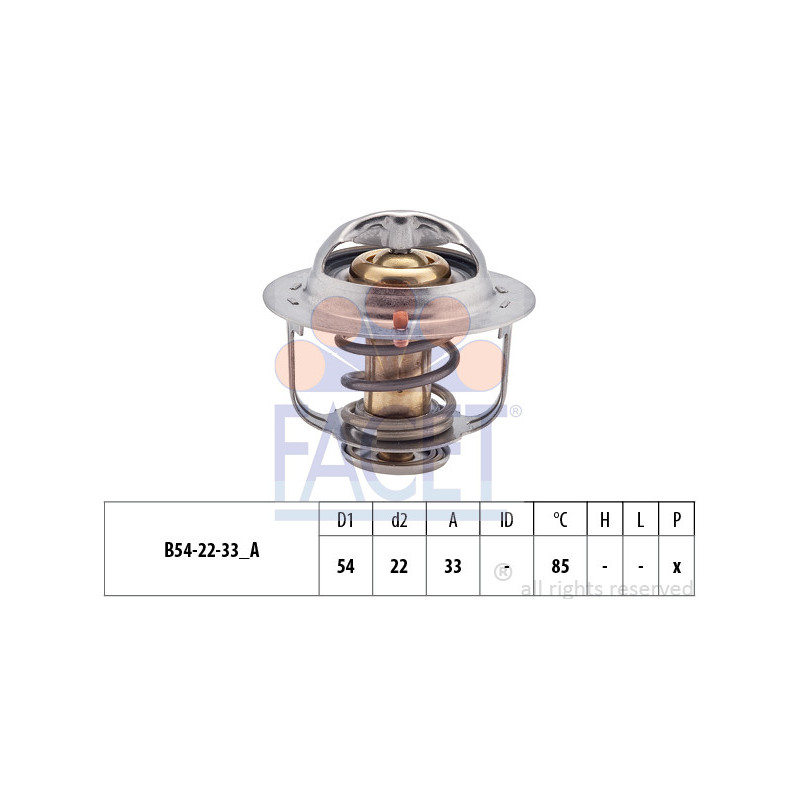 Thermostat d'eau FACET