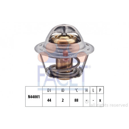 Thermostat d'eau FACET