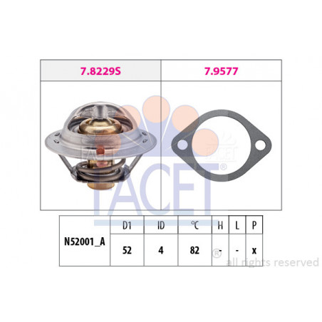 Thermostat d'eau FACET