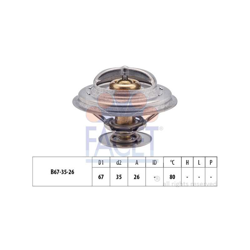 Thermostat d'eau FACET