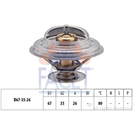 Thermostat d'eau FACET