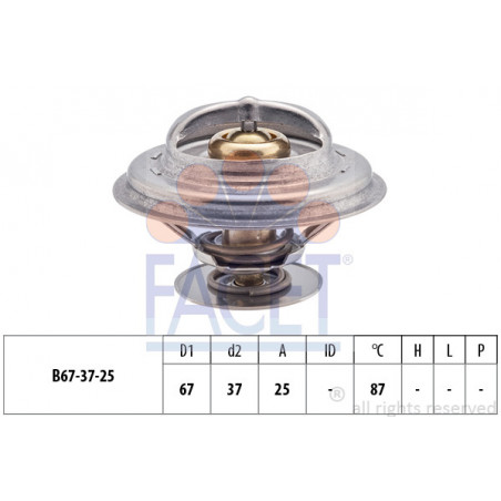 Thermostat d'eau FACET