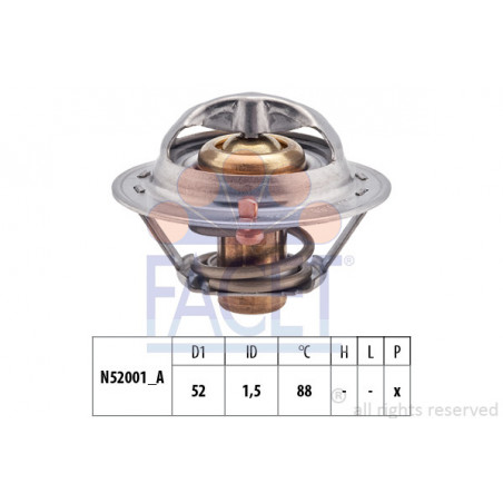 Thermostat d'eau FACET