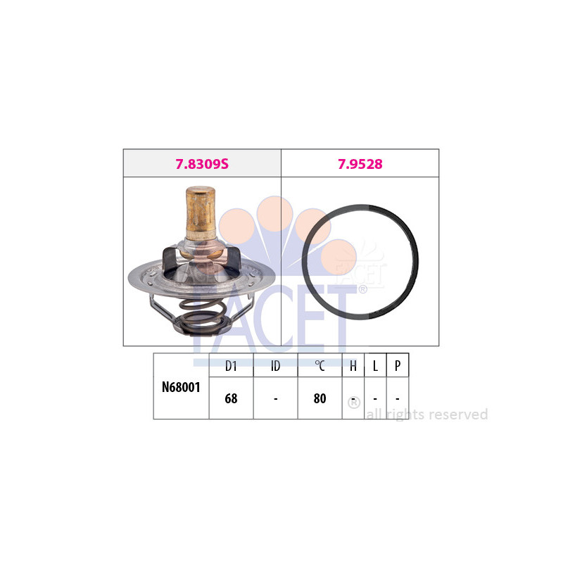 Thermostat d'eau FACET