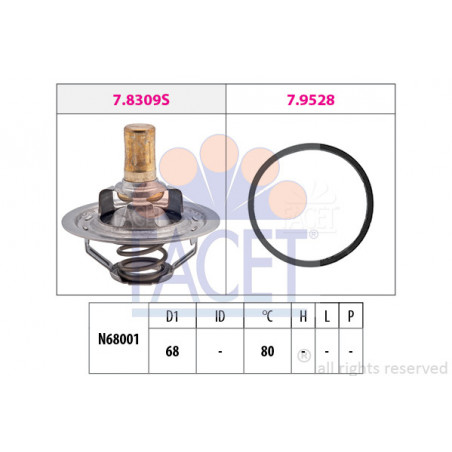 Thermostat d'eau FACET