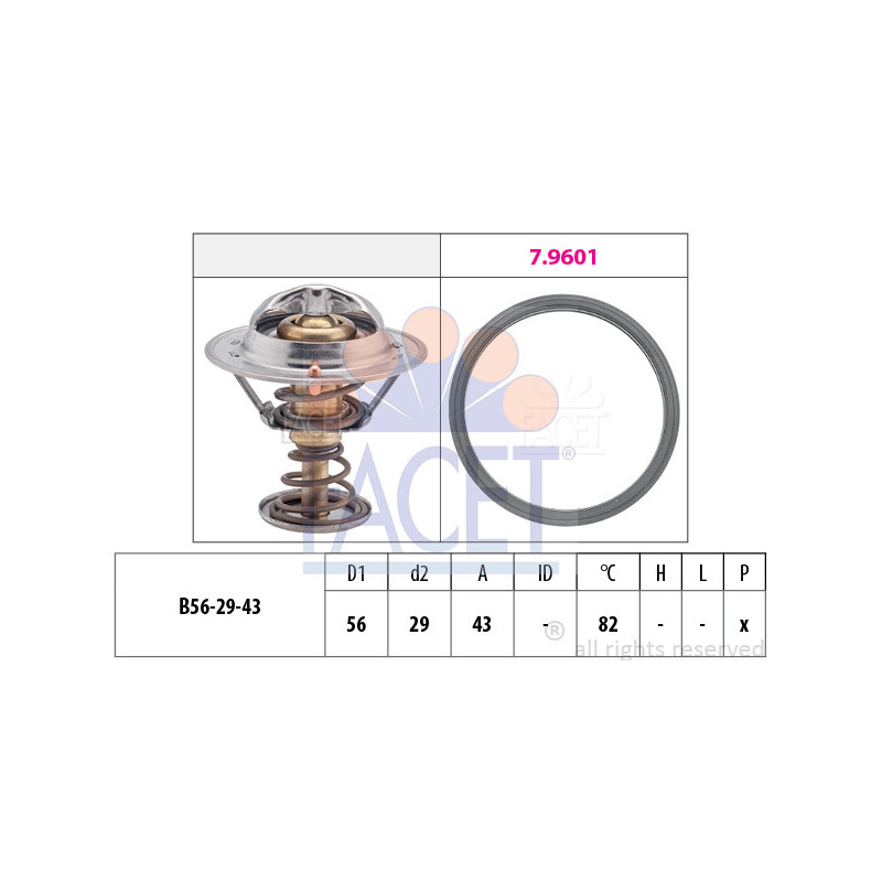 Thermostat d'eau FACET