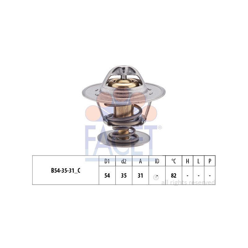 Thermostat d'eau FACET