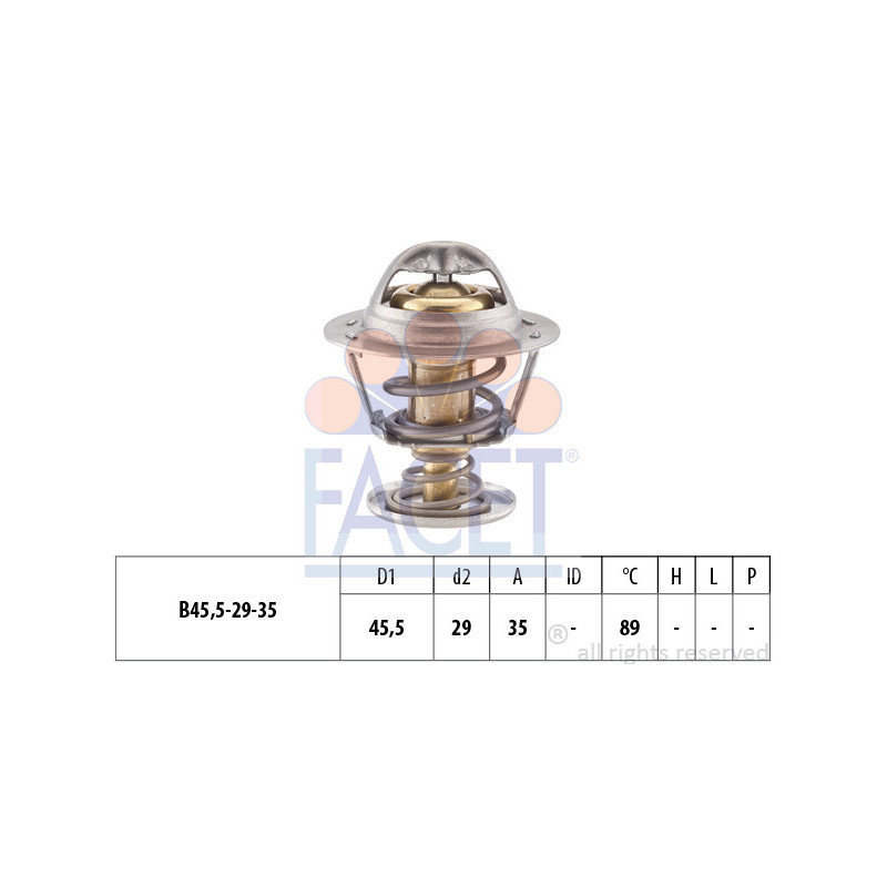 Thermostat d'eau FACET