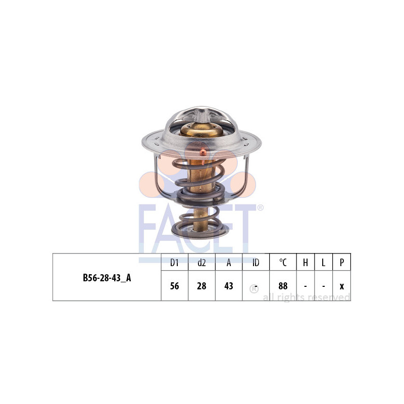 Thermostat d'eau FACET
