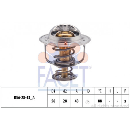 Thermostat d'eau FACET