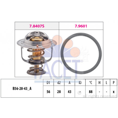 Thermostat d'eau FACET
