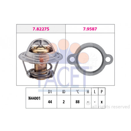 Thermostat d'eau FACET