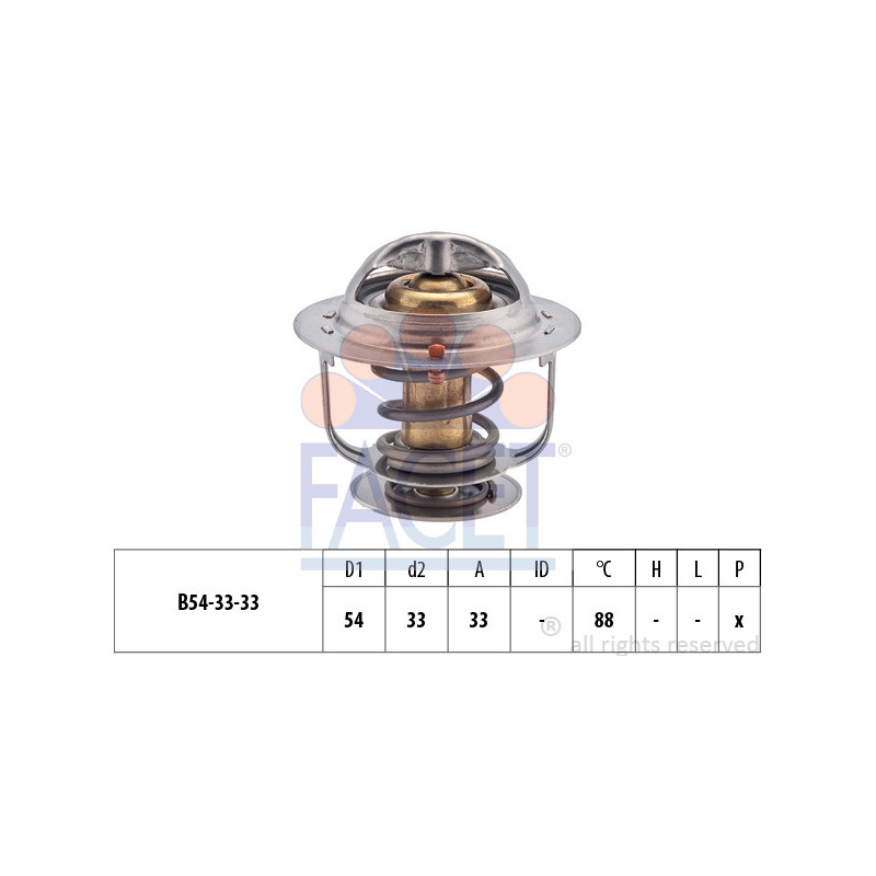 Thermostat d'eau FACET