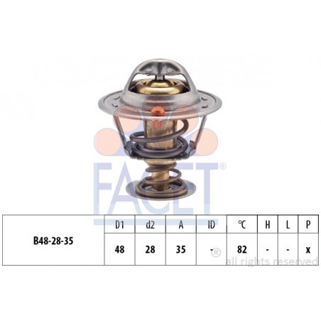 Thermostat d'eau FACET