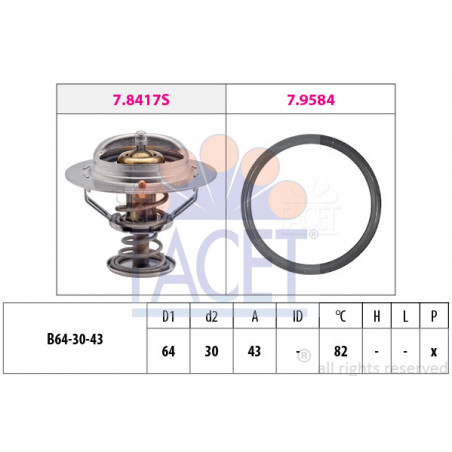 Thermostat d'eau FACET