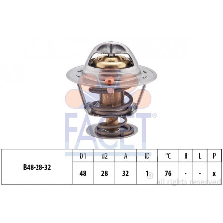 Thermostat d'eau FACET