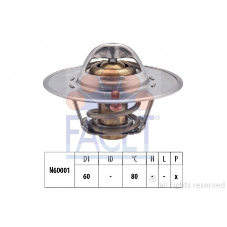 Thermostat d'eau FACET