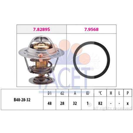 Thermostat d'eau FACET