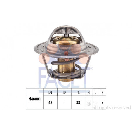 Thermostat d'eau FACET