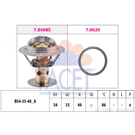 Thermostat d'eau FACET