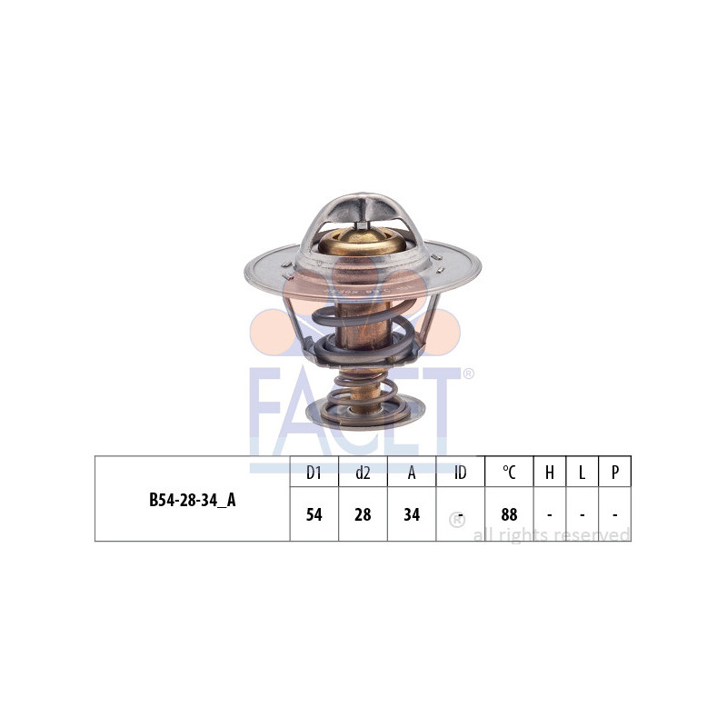 Thermostat d'eau FACET