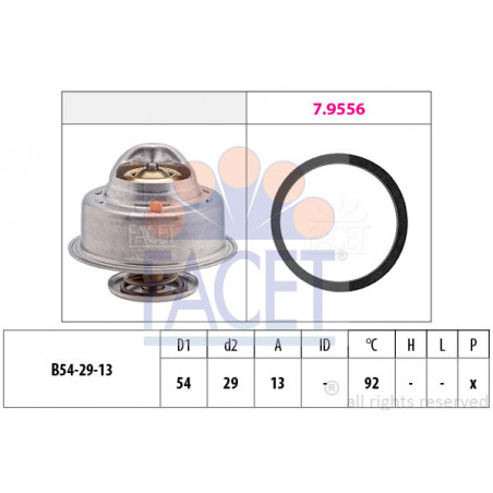 Thermostat d'eau FACET