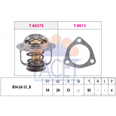 Thermostat d'eau FACET