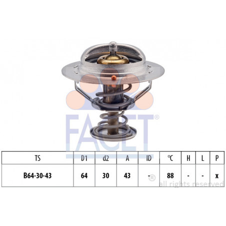 Thermostat d'eau FACET