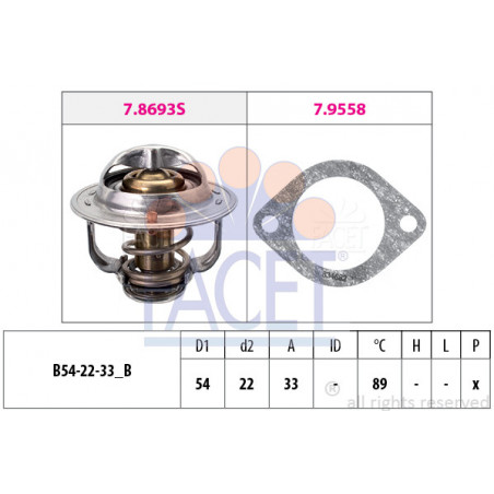 Thermostat d'eau FACET